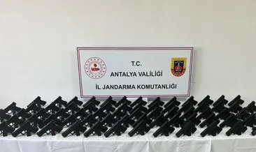 Jandarmadan suikast silahı operasyonu