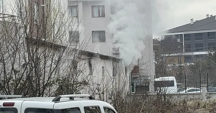 Bolu’da iş yeri alevlere teslim oldu!