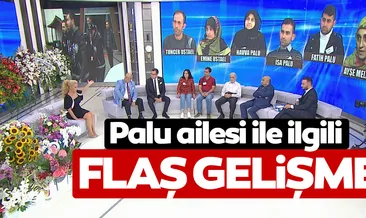 Müge Anlı canlı yayında duyurdu... Palu ailesi ile ilgili flaş gelişme