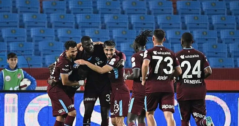 Trabzonspor’un rakibi Samsunspor | Maçta goller peş peşe...