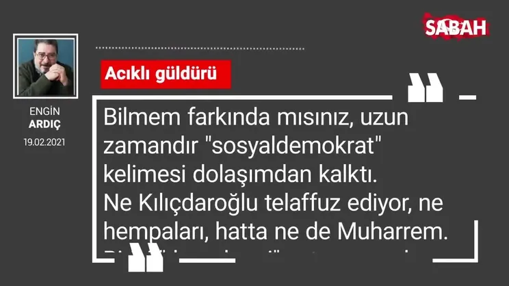 Engin Ardıç | Acıklı güldürü