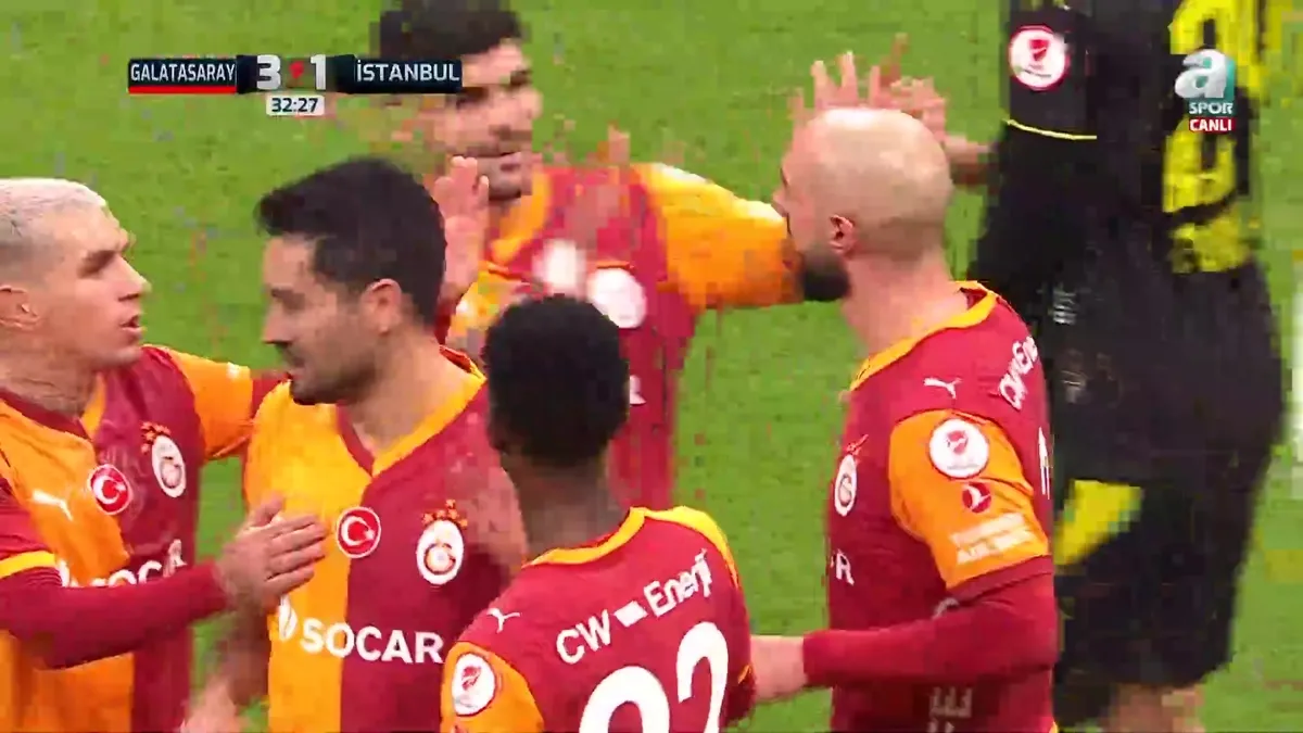 GOL | Galatasaray 3-1 İstanbulspor videosunu izle | Son Dakika Haberleri