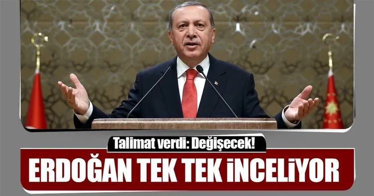Erdoğan talimat verdi: Teşkilat değişecek
