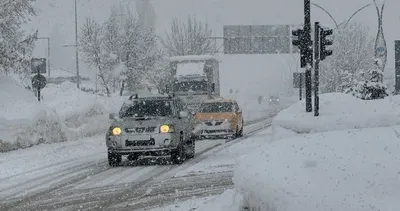Yüksekova’da lapa lapa kar yağışı