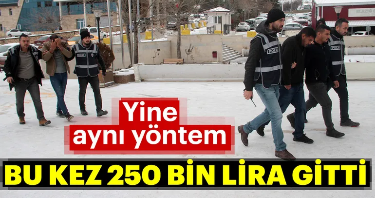 Yine aynı dolandırıcılık yöntemi! Bu kez 250 bin lira gitti