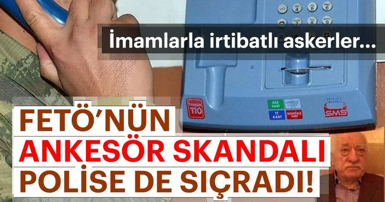 Son dakika: FETÖ’nün ankesör skandalı polise de sıçradı!