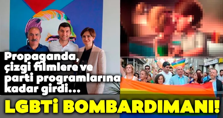 Uluslararası medya, siyasi partiler ve STK'lar LGBTİ propagandasını yaygınlaştırıyor