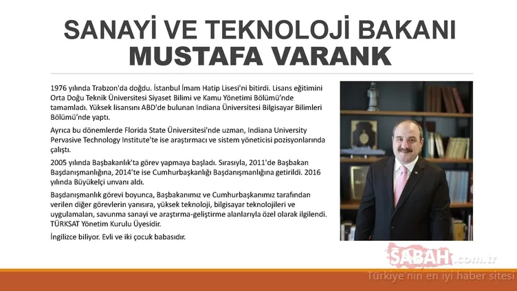 İşte Başkan Erdoğan'ın yeni kabinesindeki isimler