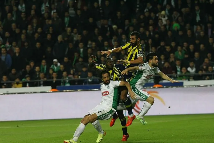 Torku Konyaspor - Fenerbahçe maçının fotoğrafları