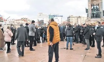 Taksim’de protesto: PKK’nın CHP’si oldunuz!