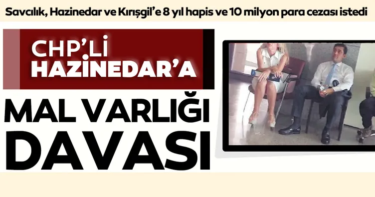 CHP’li Murat Hazinedar’a mal varlığı davası