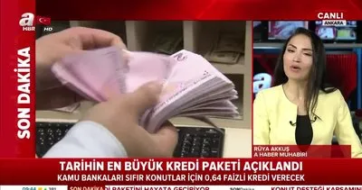 Tarihin en büyük düşük faizli kredi paketi açıklandı! Kimler Halkbank, Ziraat Bankası, Vakıfbank’tan kredi alacak? | Video