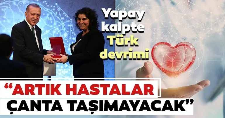 Yapay kalpte Türk devrimi : Artık hastalar çanta taşımayacak