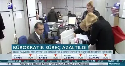 Bürokratik süreç azaltıldı