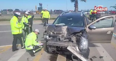 Yolu kaçırınca geri geri gelen sürücünün otomobiline cip çarptı! 1 ölü, 4 yaralı | Video