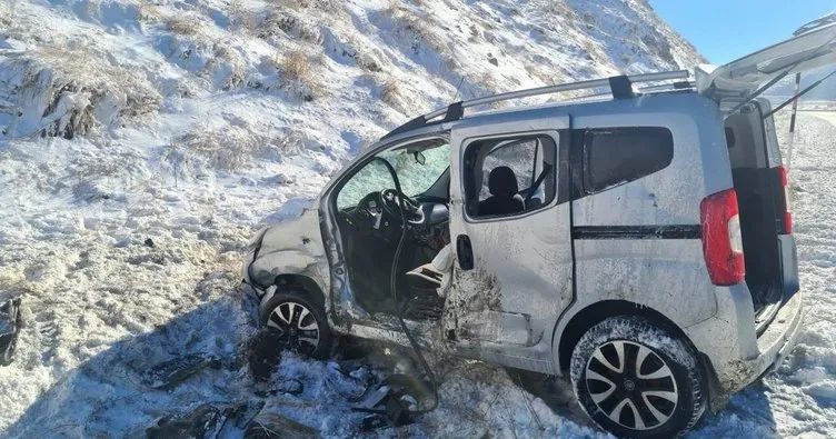 Erzurum’da feci kaza! 1 ölü, 3 yaralı