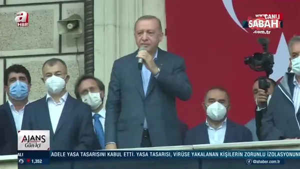 Son dakika! Başkan Erdoğan, selin vurduğu Arhavi'de vatandaşlara seslendi: Ödemeler en kısa zamanda yapılacak | Video
