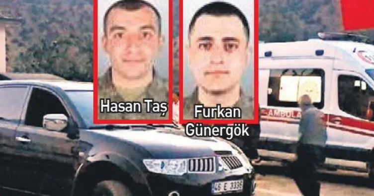 Hain saldırıda 2 şehit