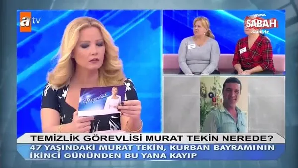 Müge Anlı, temizlik işçisi Murat Tekin'in ortadan kaybolmasının ardındaki gerçeğin peşinde!