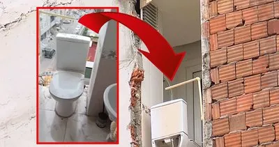 İstanbul’da bir evin tuvaleti açıkta kaldı: Vatandaşlar gözlerine inanamadı!