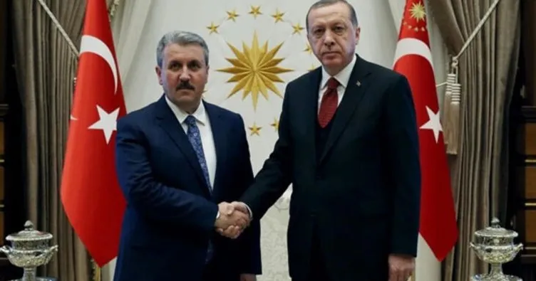 Başkan Erdoğan’dan Destici’ye tebrik