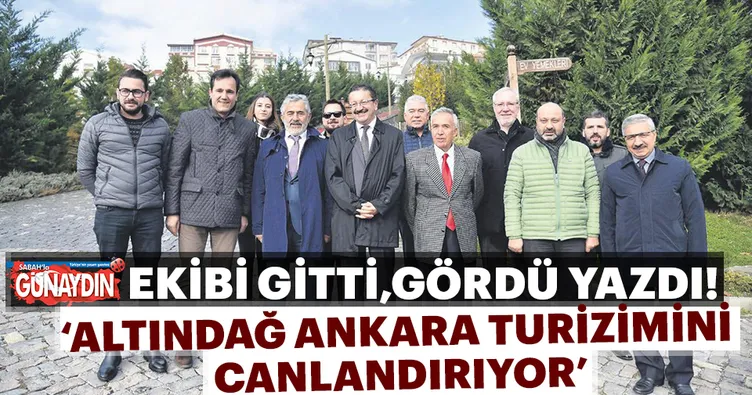 Altındağ Ankara turizmini canlandırıyor