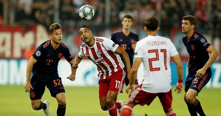 Bayern Münih devler ligi son 16 turunu garantiledi! - Bayern Münih 2 - 0 Olympiakos MAÇ SONUCU