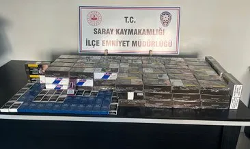 Tekirdağ'da 3 ilçede makaron ve tütün operasyonu! #tekirdag