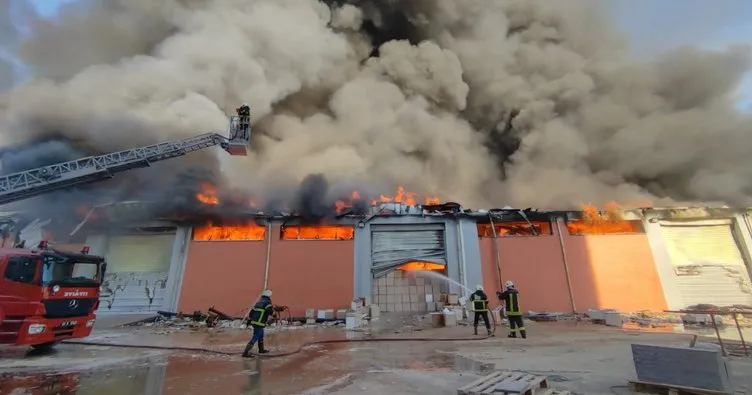 Harran Üniversitesi Osmanbey Kampüsündeki yangın söndürüldü
