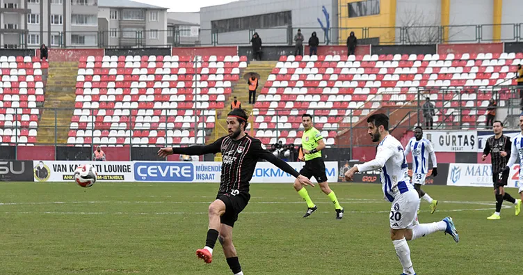 Vanspor FK - Sarıyer maçında kazanan yok!