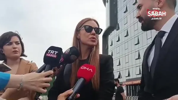 Banu Parlak, Dilan Polat davasının çıkışında konuştu | Video
