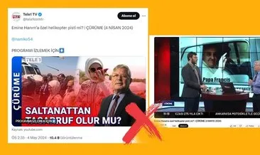 İletişim Başkanlığı, ’Emine Erdoğan için helikopter pisti yapıldı’ iddialarını yalanladı