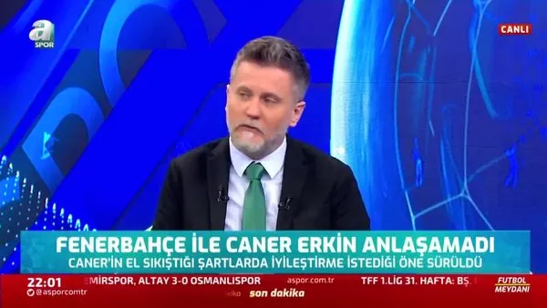 Volkan Demir: Galatasaray Caner Erkin'e teklif yaptı