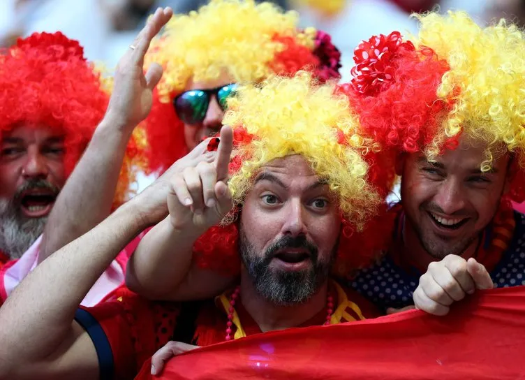 İspanya maçı öncesi renkli kareler