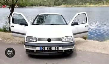 Eski kasa Volkswagen Golf’ünü ustalara bırakıp gitti! Geri geldiğinde manzara karşısında şoke oldu!