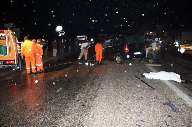 Afyonkarahisar’da trafik kazası: 6 ölü