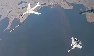 Pentagon Bu ilk kez oluyor diyerek duyurdu!  Rusya ve Çin savaş uçakları Alaska kıyısında uçtu