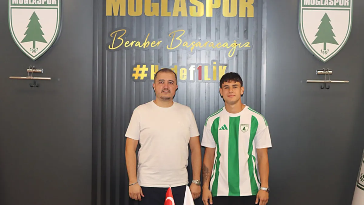 Muğlaspor futbolcuları sahada