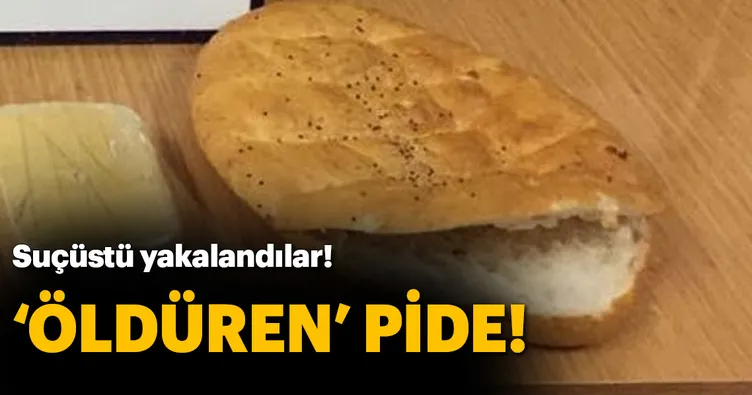 Pide arasındaki eroine 3 tutuklama