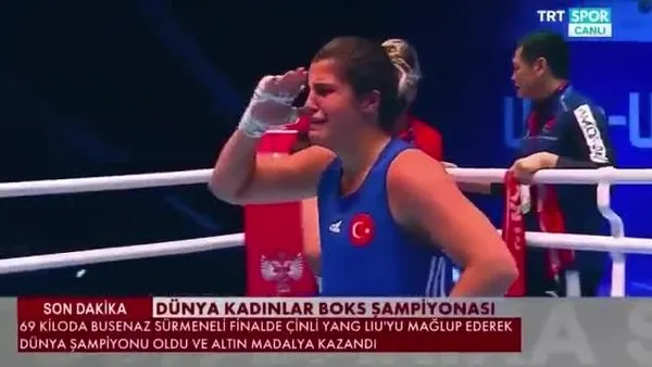 Busenaz Sürmeneli, Dünya Şampiyonu oldu videosunu izle ...