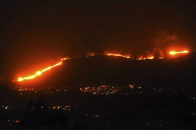 Portekiz'de büyük orman yangını!