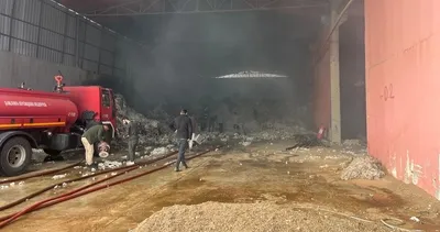 Viranşehir’de pamuk fabrikasında yangın