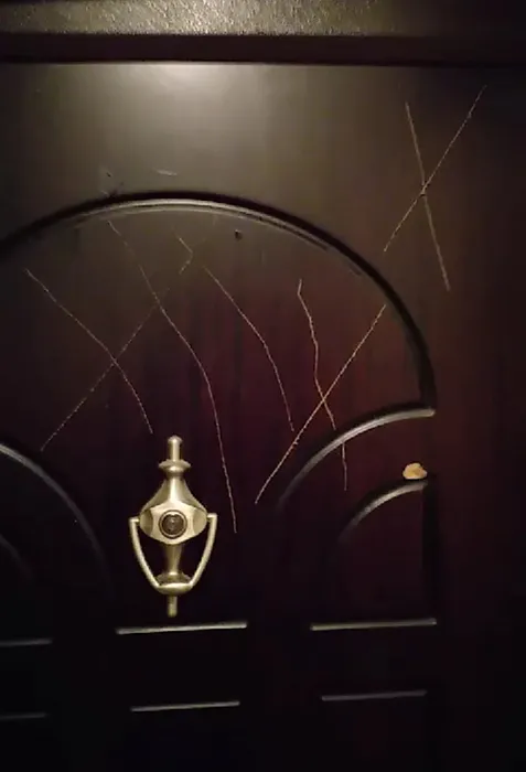 Zeytinburnu’nda komşu terörü: Kapıya mermi bırakıp, kamerayı parçaladı!