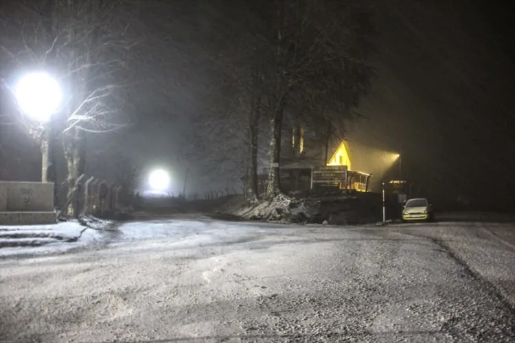 Türkiye'nin birçok kentine yılın ilk karı yağdı