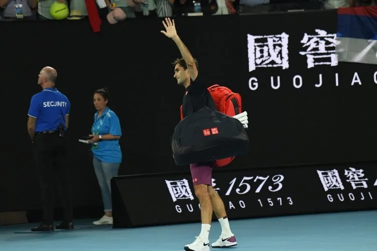 Novak Djokovic - Roger Federer karşılaşmasından kareler
