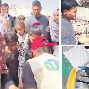 Gamze Özçelik, Gazze’de Umut Aşevi’ni kurdu! Bombalar altında, yokluk içinde mücadelemiz devam ediyor!