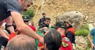Pancar toplama giden vatandaş ekipler tarafından kurtarıldı
