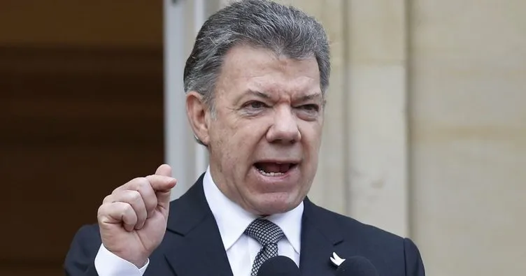 Kolombiya Devlet Başkanı Santos, BMGK heyetini kabul etti