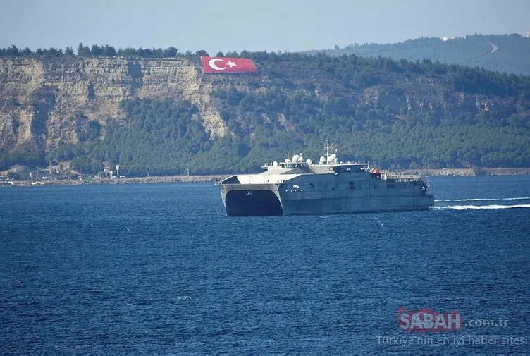 ABD savaş gemisi Akdeniz’e iniyor