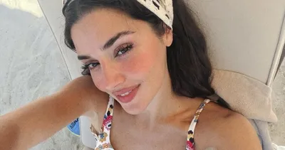Hande Erçel’den aile tatili! Hamile ablasıyla pozları ilgi odağı oldu